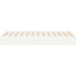 vidaXL - Bed frame pallet - Wit - Massief hout - 90x200 cm