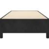 vidaXL - Bed frame zonder matras - Zwart - Fluweel - 90x200 cm