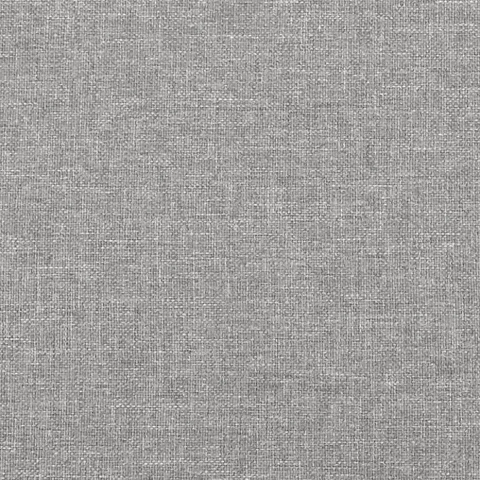 vidaXL - Bed frame zonder matras - Lichtgrijs - Stof - 90x200 cm