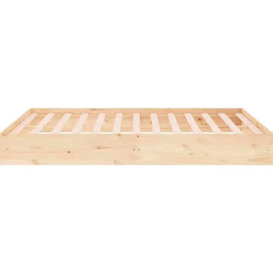 vidaXL - Bed frame zonder matras - Massief hout - 120x200 cm