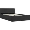 vidaXL - Bed met opbergruimte - Hydraulische - Donkergrijs - Stof - 120x200 cm