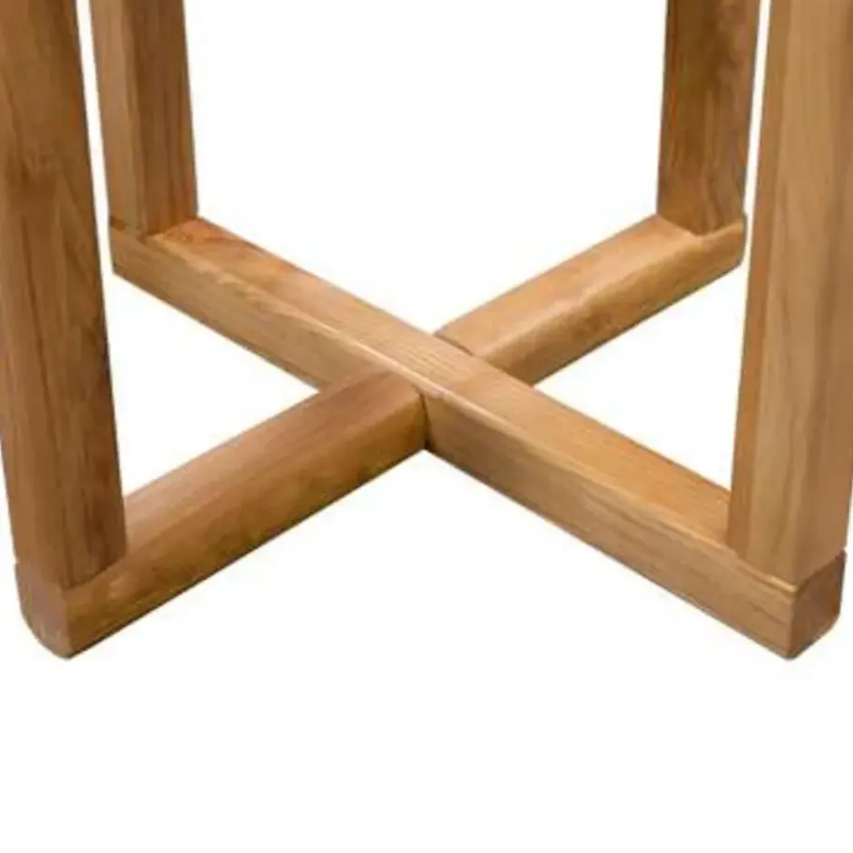 vidaXL - Bijzettafel - Bruin - Hout