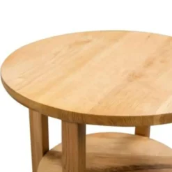 vidaXL - Bijzettafel - Bruin - Hout
