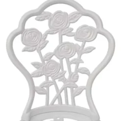vidaXL - Bistroset Bistrosets - Wit - Aluminium