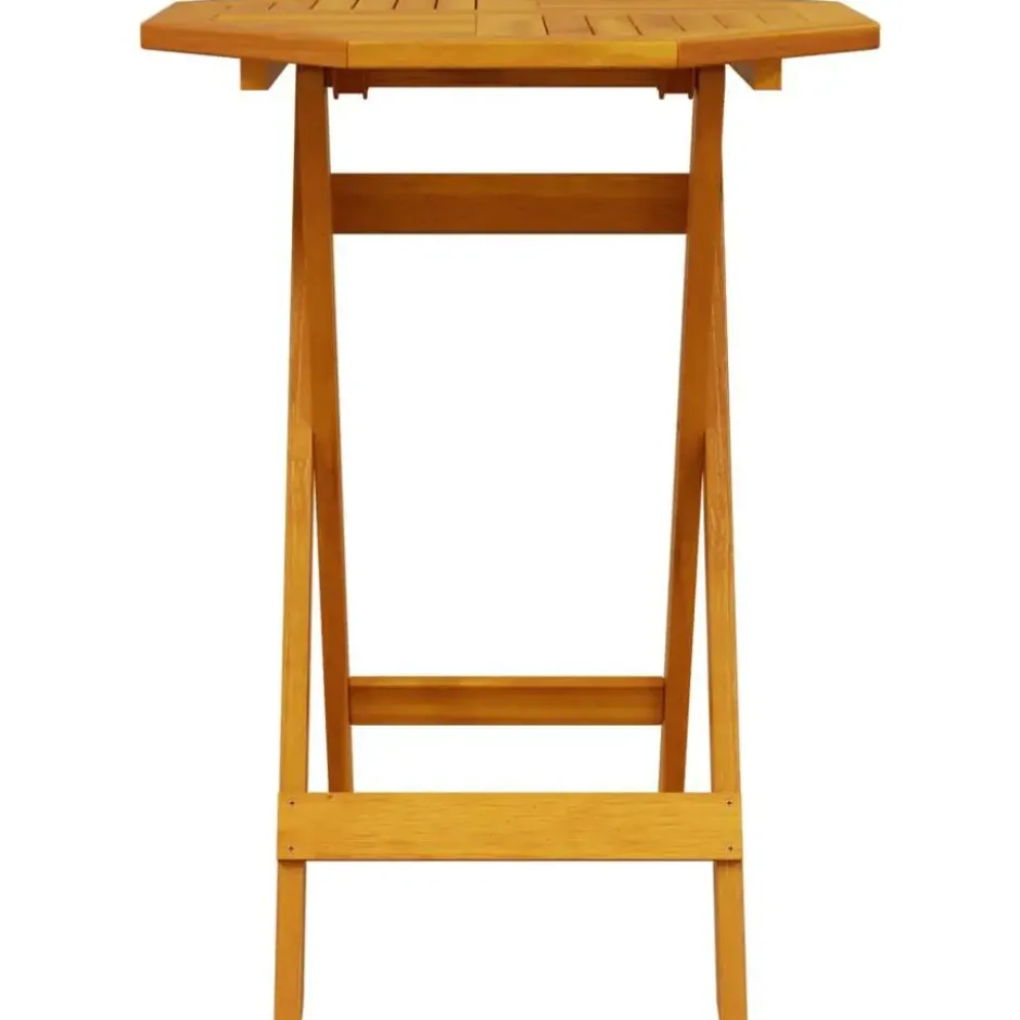 vidaXL - Bistroset - Bruin - Acaciahout - 60 cm - 3 stuks