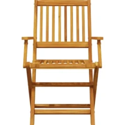 vidaXL - Bistroset - Bruin - Acaciahout - 60 cm - 3 stuks
