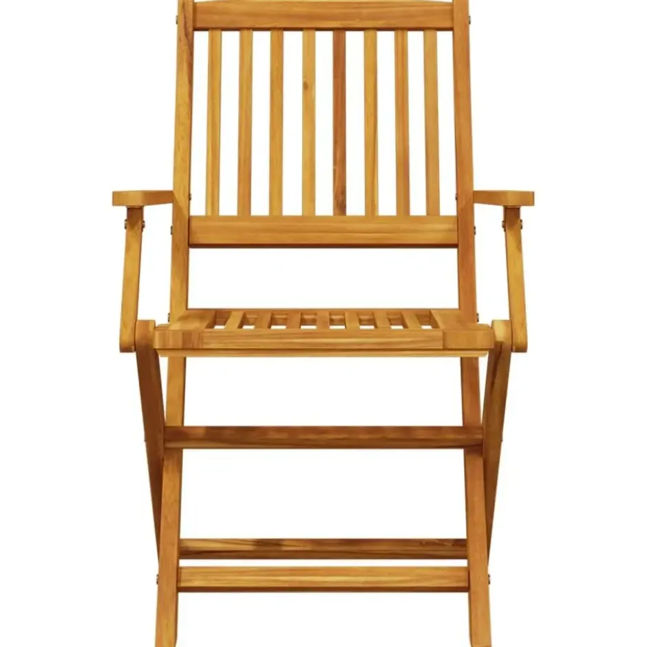 vidaXL - Bistroset - Bruin - Acaciahout - 60 cm - 3 stuks