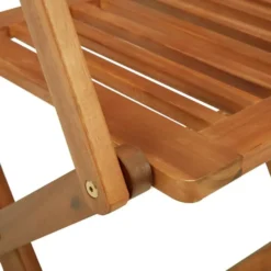 vidaXL - Bistroset - Bruin - Acaciahout - 3 stuks