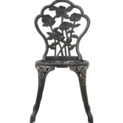 vidaXL - Bistroset - Bruin - Aluminium