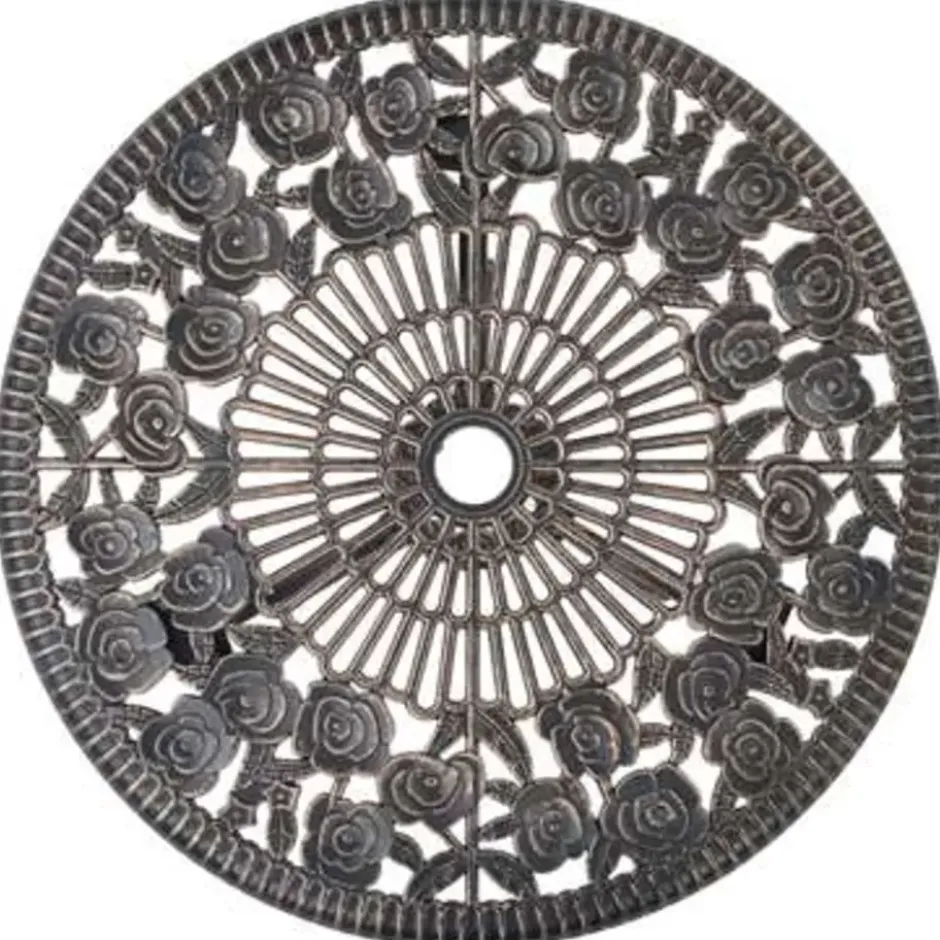 vidaXL - Bistroset - Bruin - Aluminium
