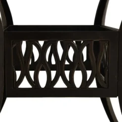 vidaXL - Bistroset - Bruin - Aluminium