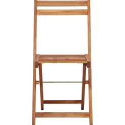 vidaXL - Bistrostoel - Bruin - Hout - 2 stuks