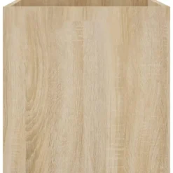 vidaXL - Bloembak - Bruin - Bewerkt hout