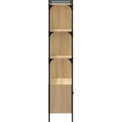 vidaXL - Boekenkast - Bruin - Bewerkt hout
