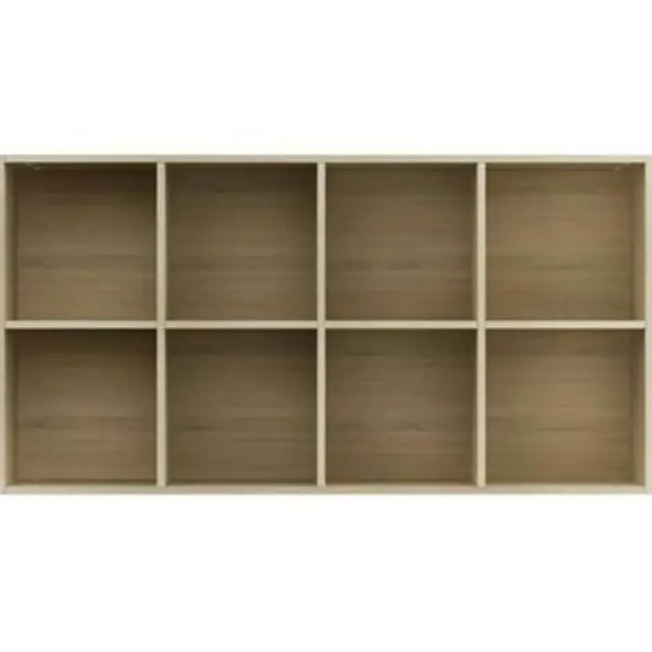 vidaXL - Boekenkast - Bruin - Bewerkt hout