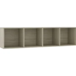 vidaXL - Boekenkast - Bruin - Bewerkt hout
