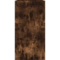 vidaXL - Boekenkast/dressoir met 5 vakken - Gerookt eiken - Hout - 50x25x80 cm