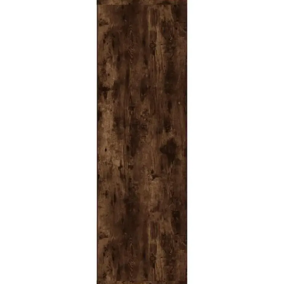 vidaXL - Boekenkast/dressoir met 5 vakken - Gerookt eiken - Hout - 50x25x80 cm