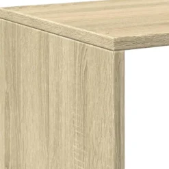vidaXL - Boekenkast met onregelmatige vakken - Sonoma eiken - 67x25x161.5 cm