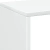 vidaXL - Boekenkast met 4 open vakken voor woonkamers - Wit -69.5x29x69.5 cm