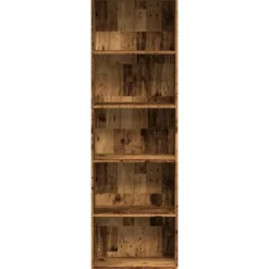 vidaXL - Boekenkast met 5 vakken voor woonkamers - Oud hout - 60x30x189 cm