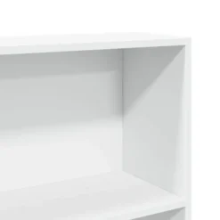 vidaXL - Boekenkast met 5 vakken - Wit - Bewerkt hout - 80x24x176 cm