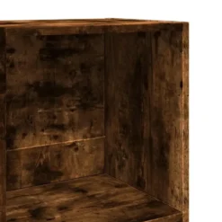 vidaXL - Boekenkast met 5 vakken voor woonkamers - Gerookt eiken - 40x30x189 cm