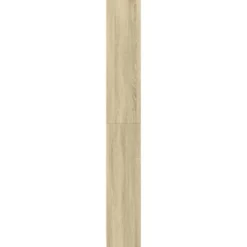vidaXL - Boekenkast met 5 vakken - Sonoma eiken - Bewerkt hout - 80x24x176 cm