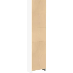 vidaXL - Boekenkast met 5 vakken - Wit - Bewerkt hout - 40x24x176 cm