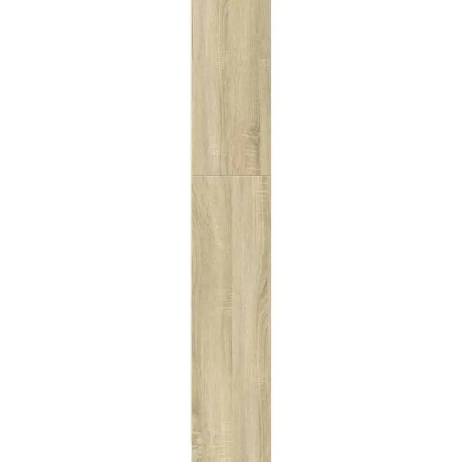 vidaXL - Boekenkast met 3 vakken - Sonoma eiken - Bewerkt hout - 80x24x109 cm
