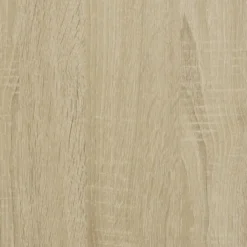 vidaXL - Boekenkast met 3 vakken - Sonoma eiken - Bewerkt hout - 80x24x109 cm