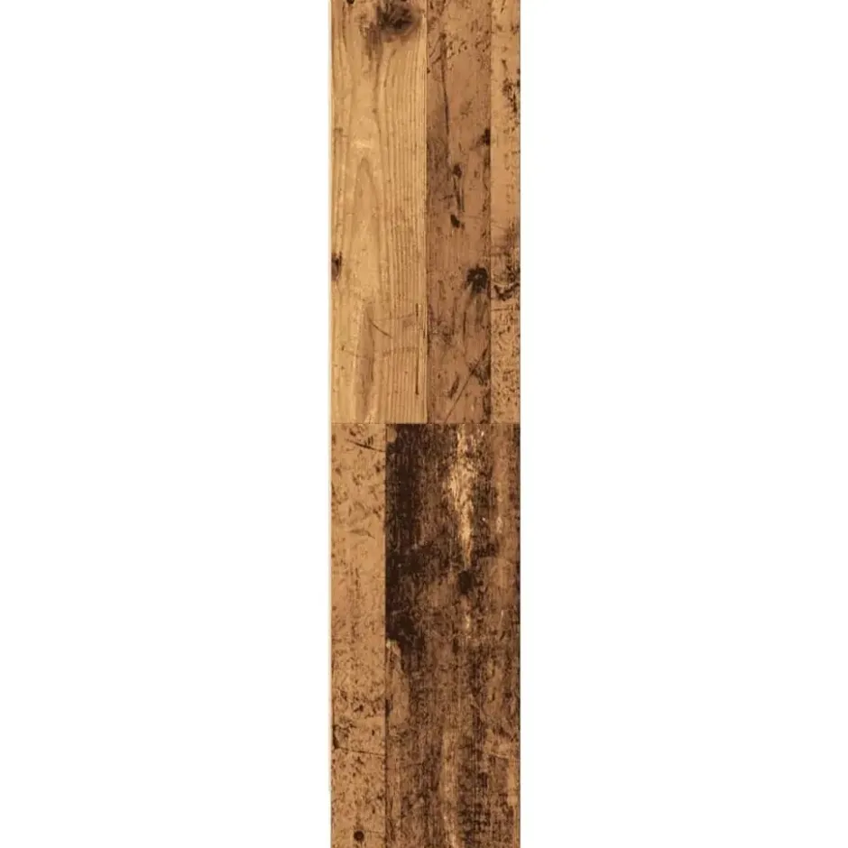 vidaXL - Boekenkast met 3 vakken - Oud hout - Bewerkt hout - 60x24x109 cm