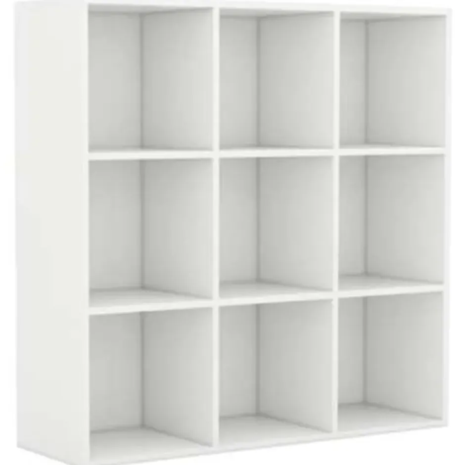 vidaXL - Boekenkast - Wit - Bewerkt hout