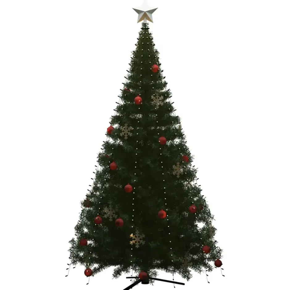 vidaXL - Boomverlichting - Blauw - PVC - 500 cm