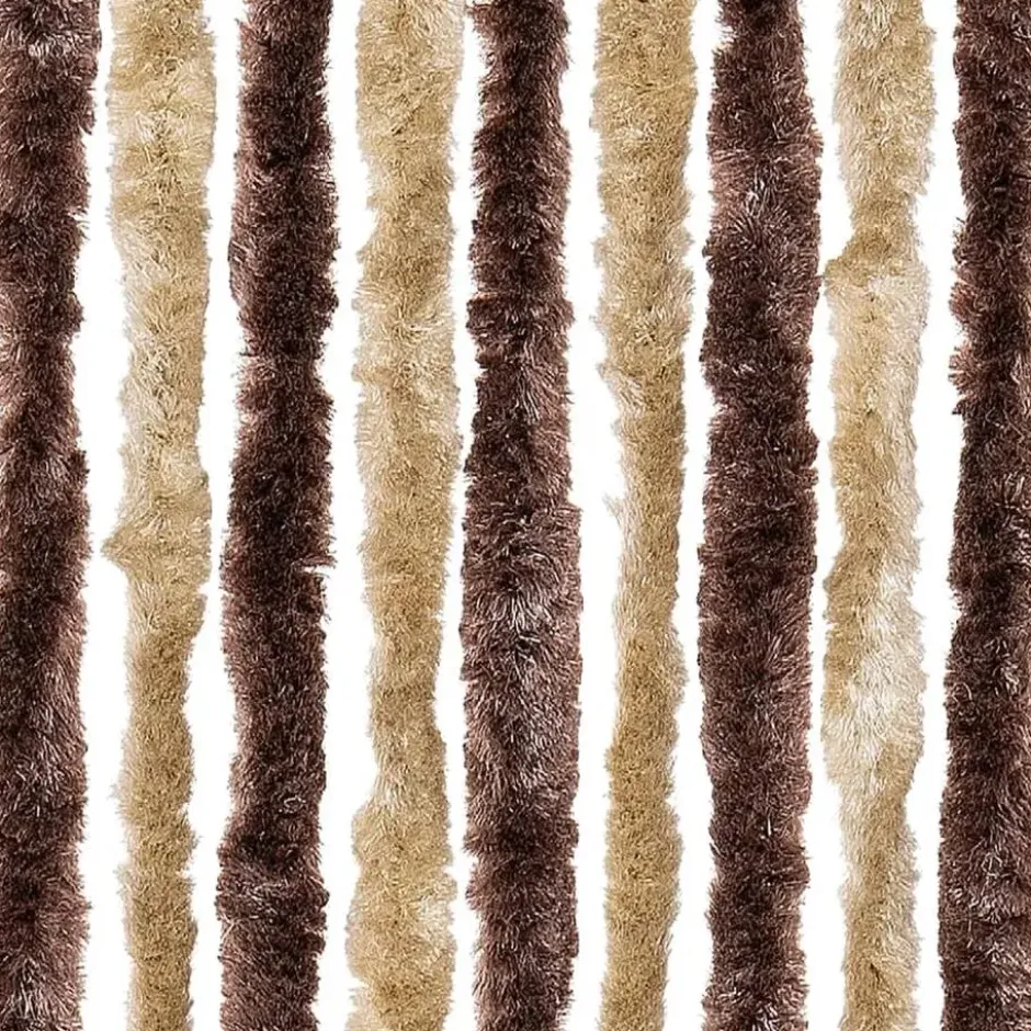 vidaXL - Bruin - Polypropyleen - 90 x 220 cm