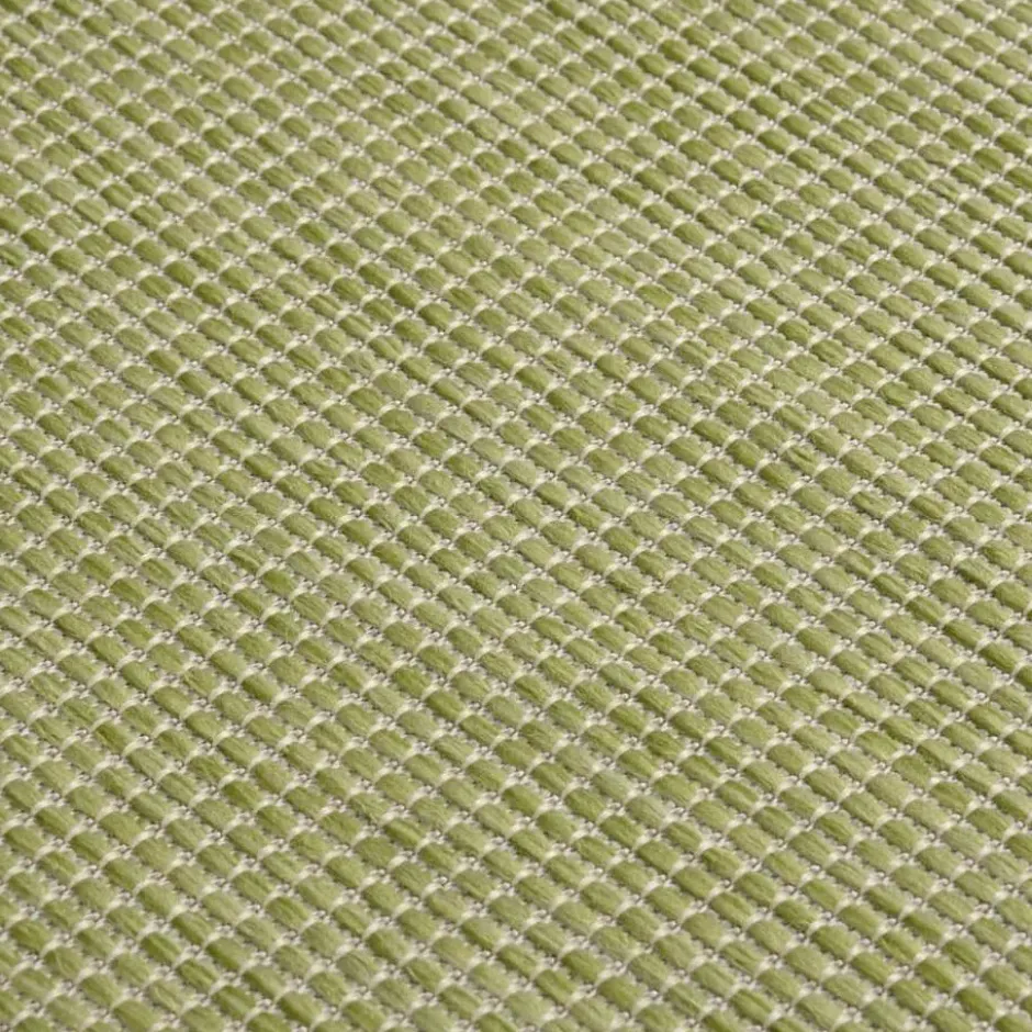 vidaXL - Buitenkleed - Groen - Kunststof - 100 x 200 cm