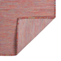 vidaXL - Buitenkleed - Rood - Kunststof - 160 x 230 cm