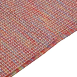 vidaXL - Buitenkleed - Rood - Kunststof - 160 x 230 cm