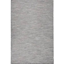 vidaXL - Buitenkleed - Zwart - Kunststof - 120 x 170 cm