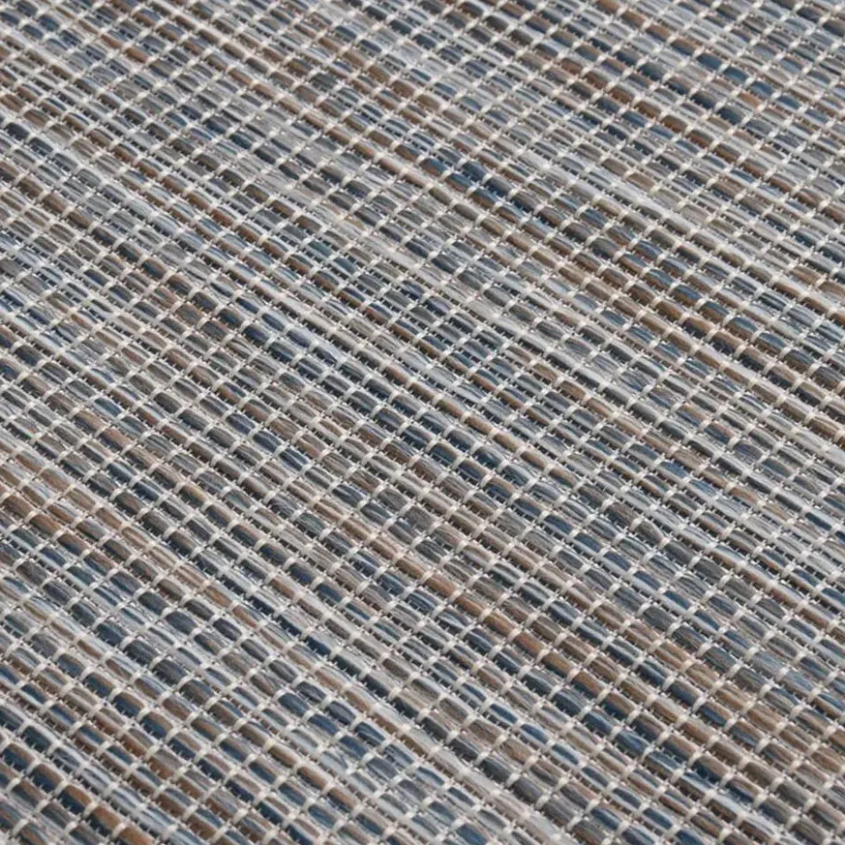 vidaXL - Buitenkleed - Zwart - Kunststof - 120 x 170 cm