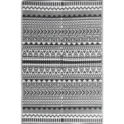 vidaXL - Buitenkleed - Zwart - Polypropyleen - 160 x 230 cm