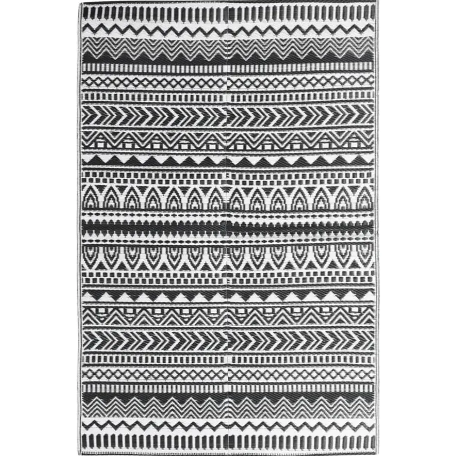 vidaXL - Buitenkleed - Zwart - Polypropyleen - 190 x 290 cm