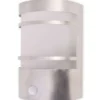 vidaXL Buitenwandlamp met sensor RVS