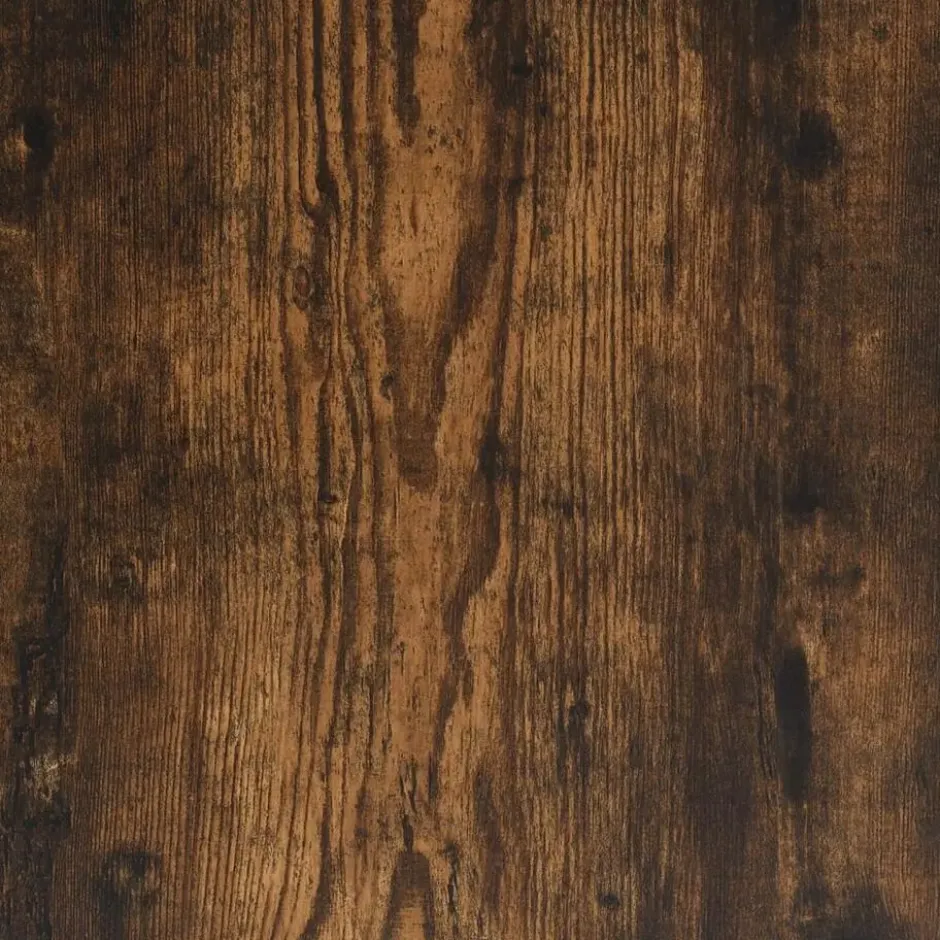 vidaXL - Bureau - Bruin - Bewerkt hout