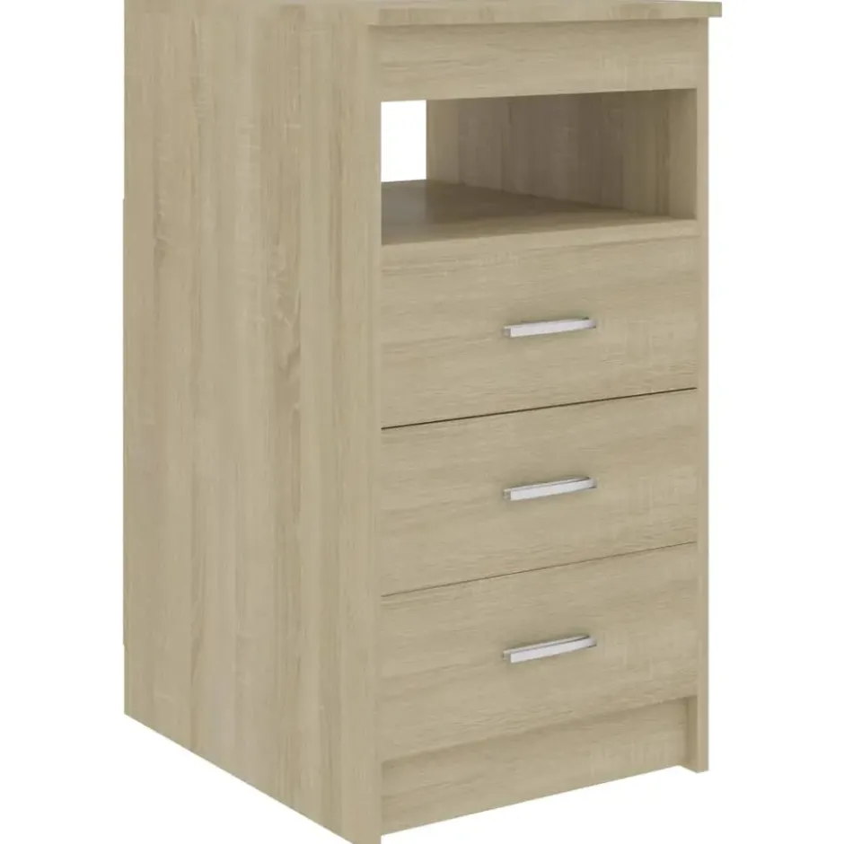 vidaXL - Bureau - Bruin - Bewerkt hout