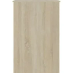 vidaXL - Bureau - Bruin - Bewerkt hout