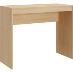 vidaXL - Bureau - Bruin - Bewerkt hout