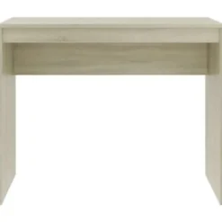 vidaXL - Bureau - Bruin - Bewerkt hout