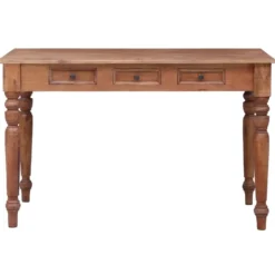 vidaXL - Bureau - Bruin - Hout