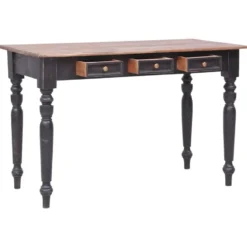 vidaXL - Bureau - Bruin - Hout